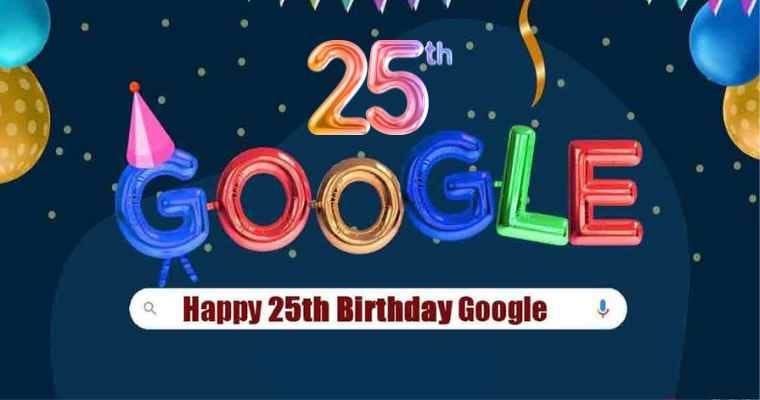 Googles 25e verjaardag: A Quarter-Century of Innovation
